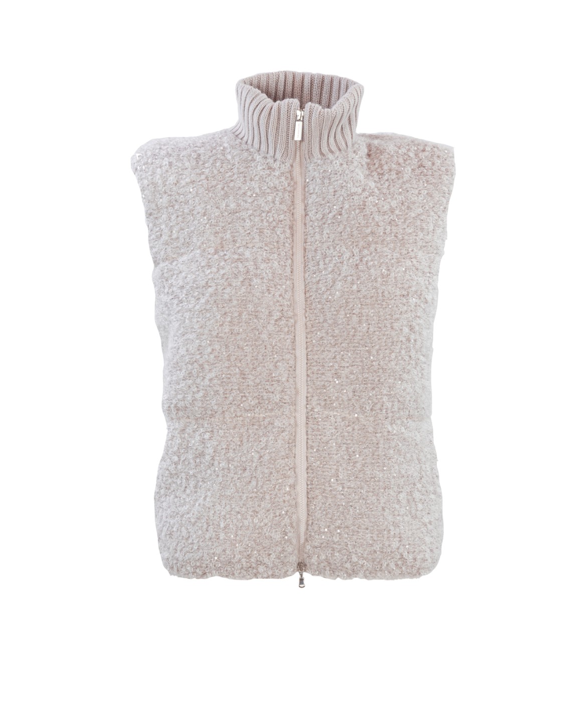 shop FABIANA FILIPPI  Gilet: Fabiana Filippi gilet piumino in tweed.
Chiusura con zip.
Tweed fantasia.
Composizione: 51% Poliammide 30% Lana 8% Acrilica 6% Poliestere 4% Viscosa 1% Elastan.
Fodera: 100% Poliammide.
Imbottitura: 90% Piume d'oca 10% Piume d'oca piccole.
Fabbricato in Italia.. CTD213F193H681-VR1 number 9742947